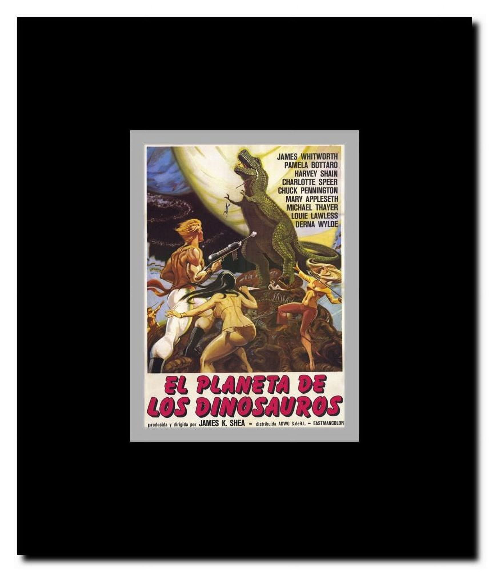 Planet of Dinosaurs Framed Movie Poster