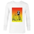 thumbnail image 1 of Planet of the Apes 1968 Dr Zaius and Cage Vintage Poster Art - Long Sleeve T-Shirt for Men - Customized-White, 1 of 5