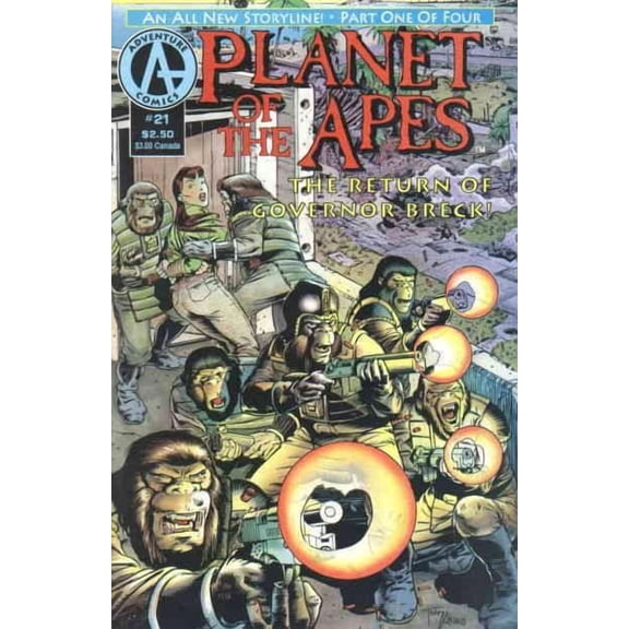 Planet of the Apes (2nd series) #21 VF ; Adventure Comic Book