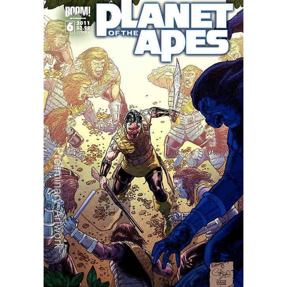 Planet of the Apes (5th Series) #6A VF ; Boom! Comic Book