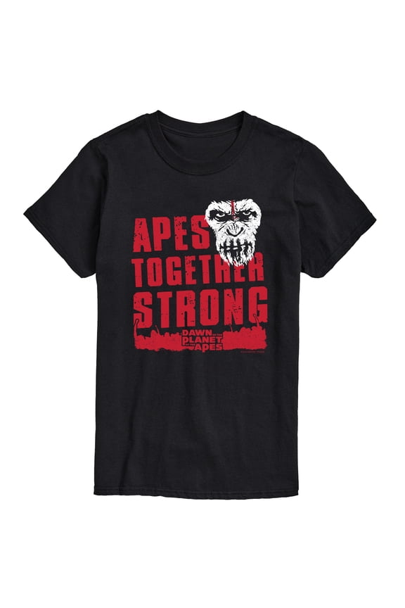 - Apes Together Strong - Men's Short Sleeve Graphic T-Shirt