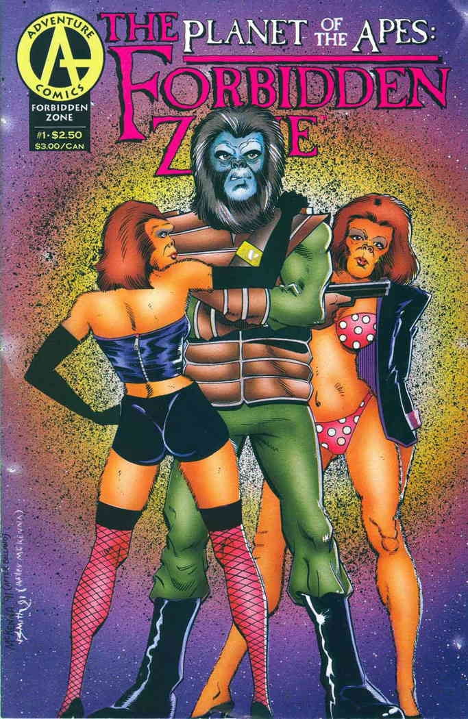 Planet of the Apes: Forbidden Zone #1 VF ; Adventure Comic Book