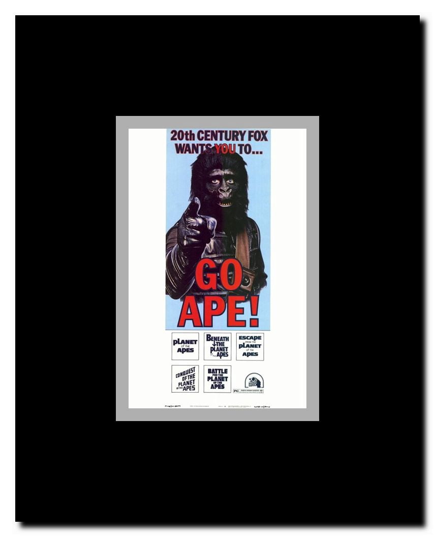 Planet of the Apes Framed Movie Poster
