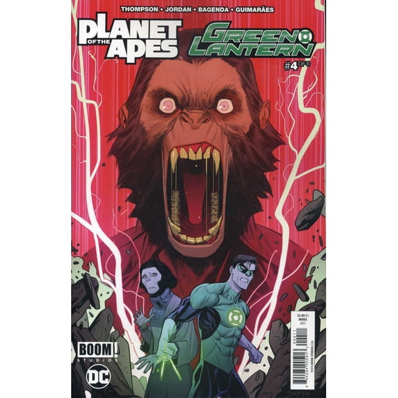 Planet of the Apes/Green Lantern #4 VF ; Boom! Comic Book