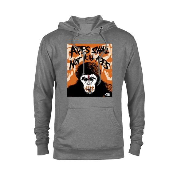 Planet of the Apes Rise of Caesar Apes Shall Not Kill Apes - Pullover Hoodie for Adults - Customized-Athletic Heather
