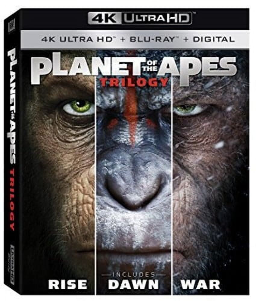 20th Century Fox - Planet of the Apes Trilogy Movies (4K 20th Century Fox - Planet of the Apes Trilogy Movies (4K
