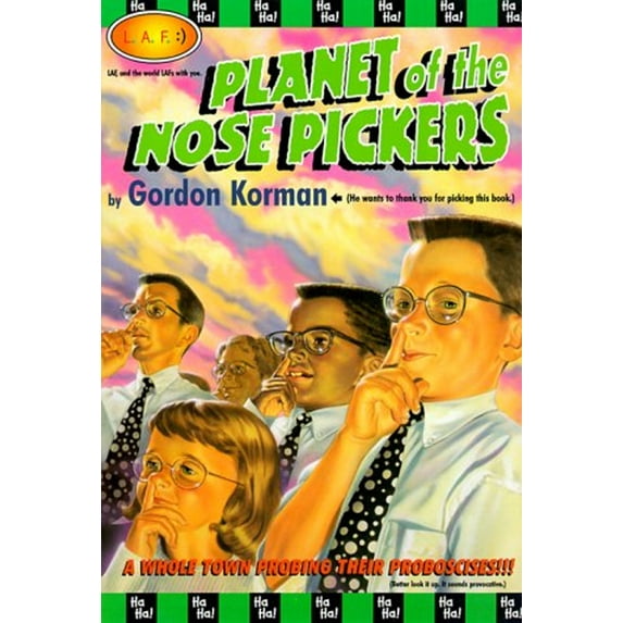 Pre-Owned Planet of the Nose Pickers (Paperback) 078681344X 9780786813445