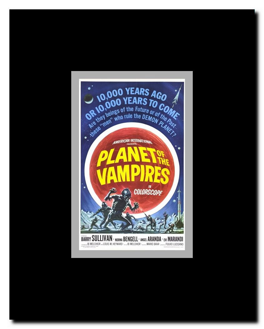 Planet of the Vampires Framed Movie Poster