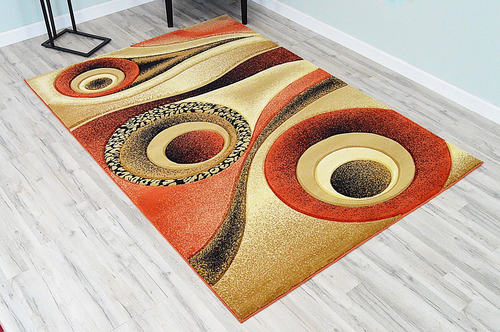 PlanetRugs Planet Rugs Premium 3D Thick Abstract Indoor Area Rug 1504 ...
