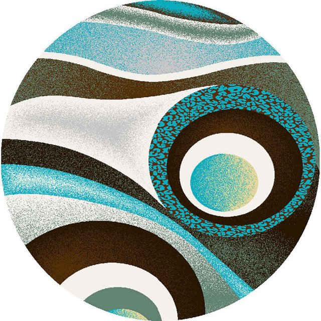 Rugs Premium 3D Thick Abstract Indoor Area Rug 1504