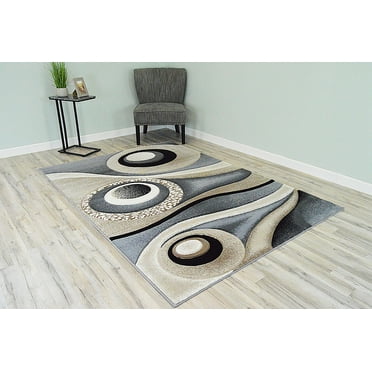 PlanetRugs Planet Rugs Premium 3D Thick Abstract Indoor Area Rug 1504