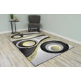 thumbnail image 1 of PlanetRugs Planet Rugs Premium 3D Thick Abstract Indoor Area Rug 1504, 1 of 11