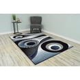 thumbnail image 1 of PlanetRugs Planet Rugs Premium 3D Thick Abstract Indoor Area Rug 1504, 1 of 12