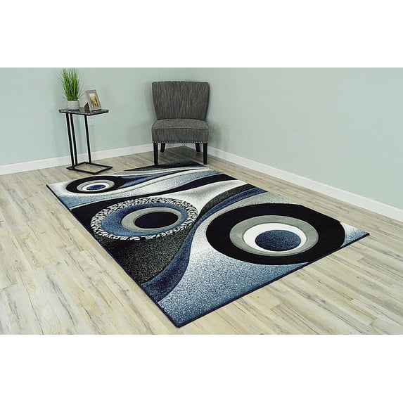 PlanetRugs Planet Rugs Premium 3D Thick Abstract Indoor Area Rug 1504