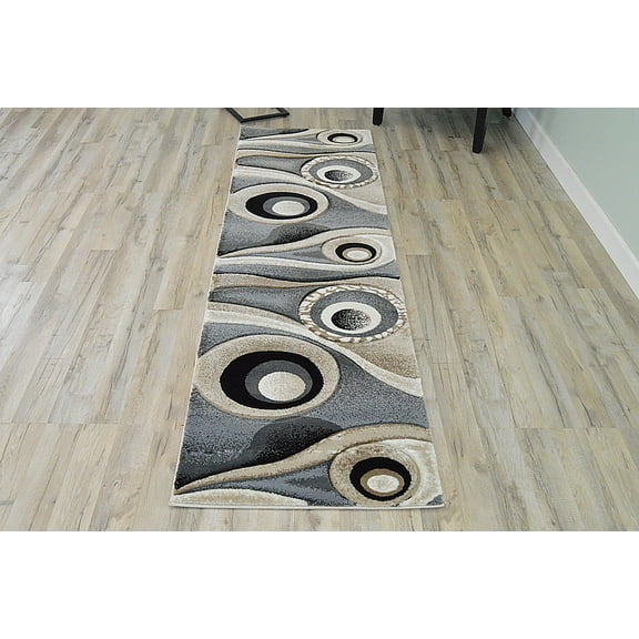 PlanetRugs Planet Rugs Premium 3D Thick Abstract Indoor Area Rug 1504