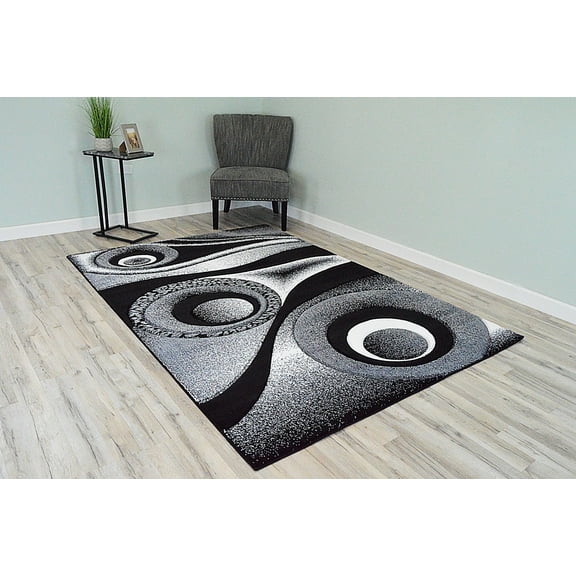 PlanetRugs Planet Rugs Premium 3D Thick Abstract Indoor Area Rug 1504