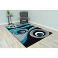 thumbnail image 1 of PlanetRugs Planet Rugs Premium 3D Thick Abstract Indoor Area Rug 1504, 1 of 12