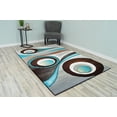 thumbnail image 1 of PlanetRugs Planet Rugs Premium 3D Thick Abstract Indoor Area Rug 1504, 1 of 10
