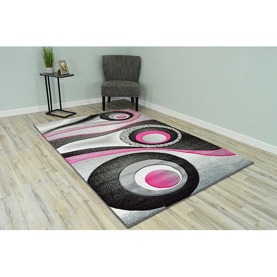 PlanetRugs Planet Rugs Premium 3D Thick Abstract Indoor Area Rug 1504