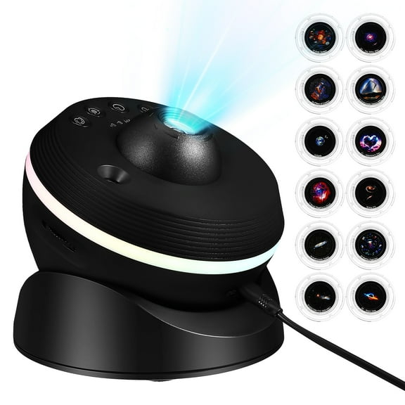 Planetarium Projector Pro for Bedroom, 12 in 1 LED Star Projector Galaxy Light, Ceiling Night Light Milky Way Mood Lighting
