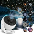 thumbnail image 1 of Planetarium Star Projector,Galaxy Projector, Realistic Starry Sky Night Light with 12 Film Discs, Solar System Constellation Moon for Kids Bedroom Ceiling Home Living Room Decor Birthday Gifts, 1 of 7
