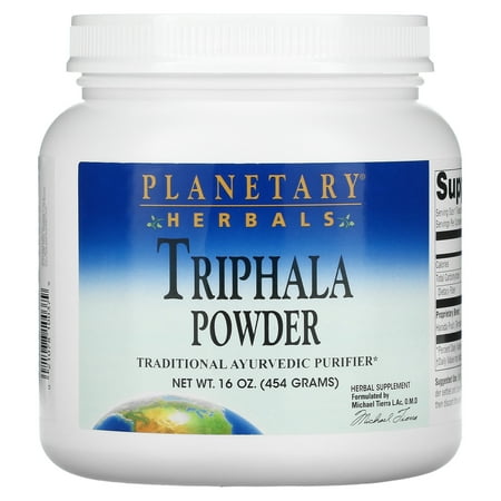 Planetary Herbals Triphala Internal Cleanser 16 oz Powder