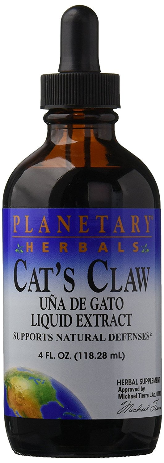 Herbals Cat's Claw Liquid Extract Supplement, 2 Fluid Ounce