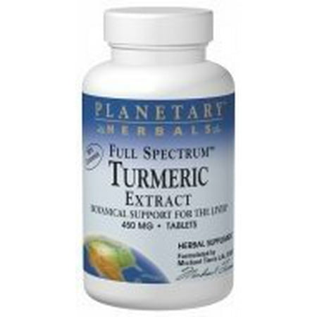 Planetary Herbals Full Spectrum Turmeric Extract 450mg 30 Tablet