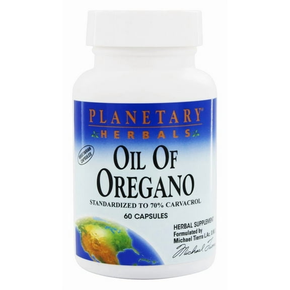 Planetary Herbals Oil of Oregano 60 Capsule