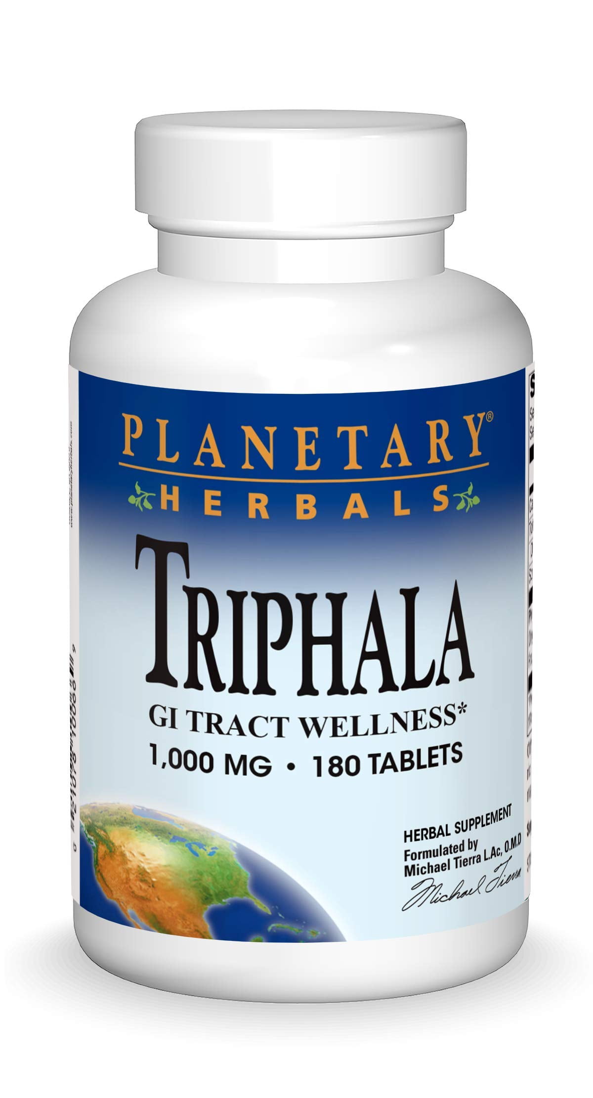 Herbals Triphala Internal Cleanser 1000mg for GI Tract