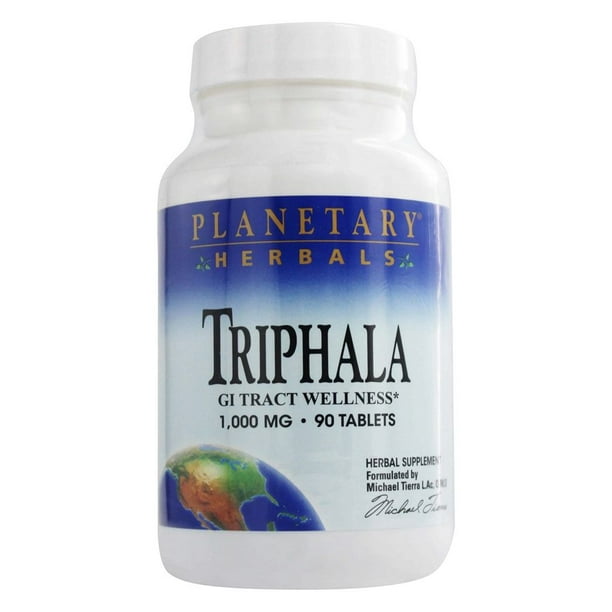 Herbals Triphala Traditional Ayurvedic Purifier 1000 mg