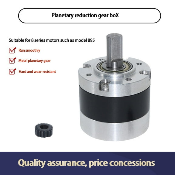 Planetary Motor Reducer Precision Gearbox All Metal Variable Speed High Torque Can Be Equipped With 895 Motor 45mm