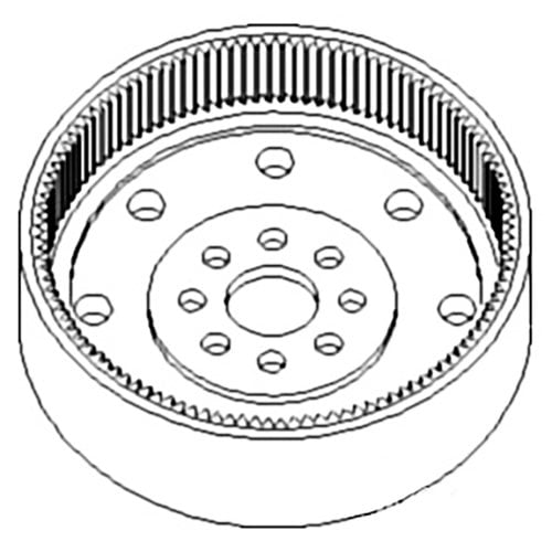 Planetary Ring Gear - Mechanical Front Wheel Drive fits John Deere 2750 L40010