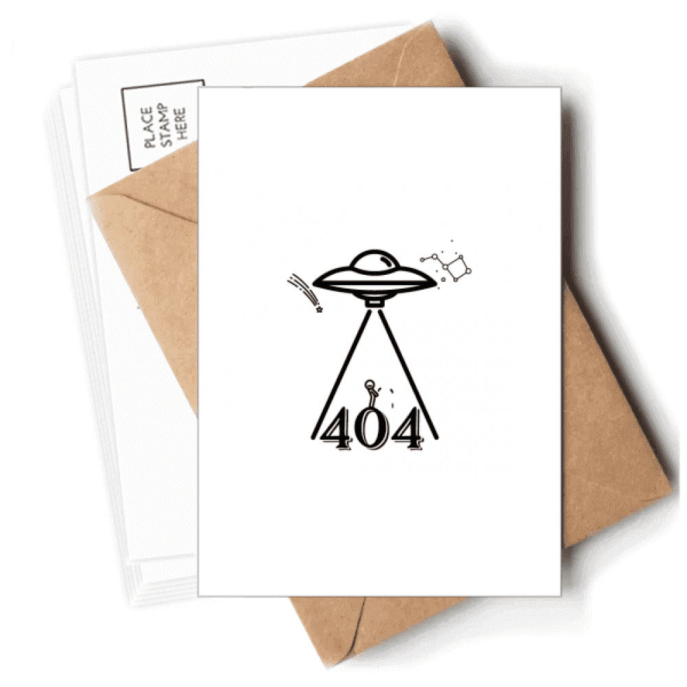 Planetary Spacecraft Searching Humans Postcards Envelopes Blank Note ...