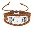 thumbnail image 1 of Planetary System Sun Combination Bracelet Wristband Leather Jewelry Ornament, 1 of 3
