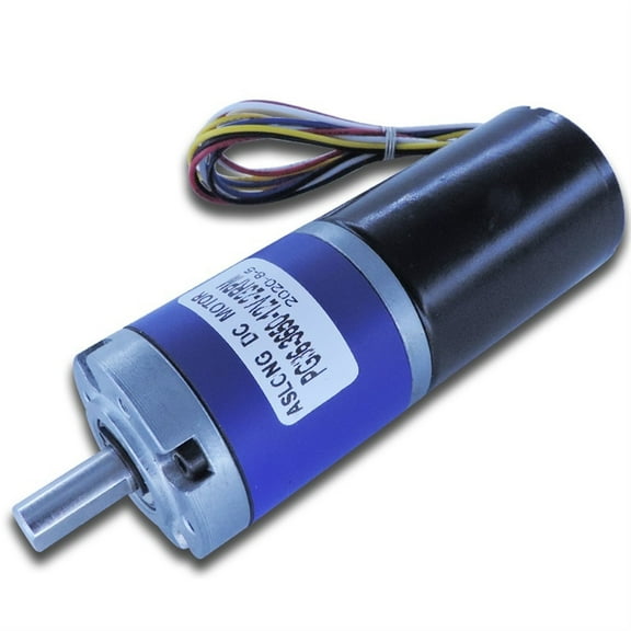Planetary metal reducer with 12v dc brushless motor low noise long life VSP Speed govering cw/ccw FG Signal feedback PG36-3650 ,Low Noise - 8RPM_24VMOTOR