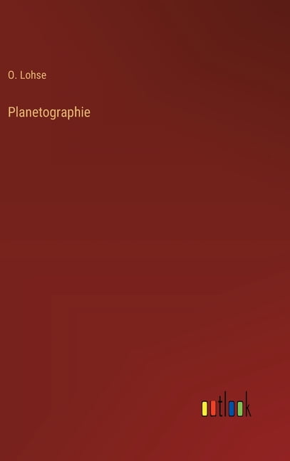 Planetographie, (Hardcover)