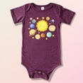 thumbnail image 1 of Planets Baby Bodysuit, Solar System Bodysuits, Outer Space Theme Baby Bodysuit, Newborn Gift Idea, Moon Shirt Cute Baby Onesie, BABY BODYSUIT LAT 4424, 1 of 3