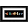 thumbnail image 1 of Planets In The Dark 2x Matted 24x14 Black Ornate Framed Art Print by Grey, Jace, 1 of 2