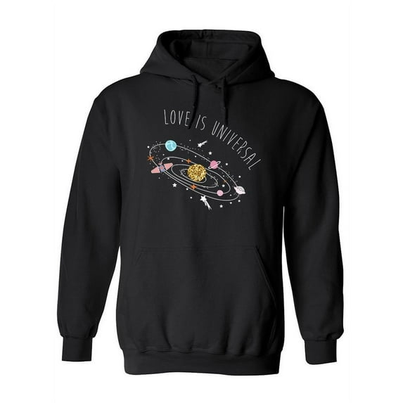 Planets In The Galaxy Hoodie Women -Image by Shutterstock, Female Large