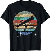 Planets Of Solar System Telescope Astronomy Science Fan T-Shirt