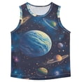 thumbnail image 1 of Planets Shining Stars Hand Drawn Vest Undershirt Tank Top Sleeveless Quick Dry M, 1 of 2