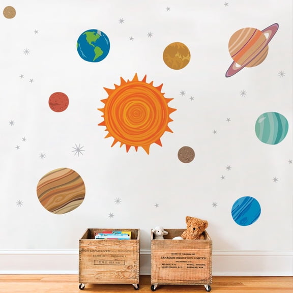 Planets Vinyl Wall Sticker