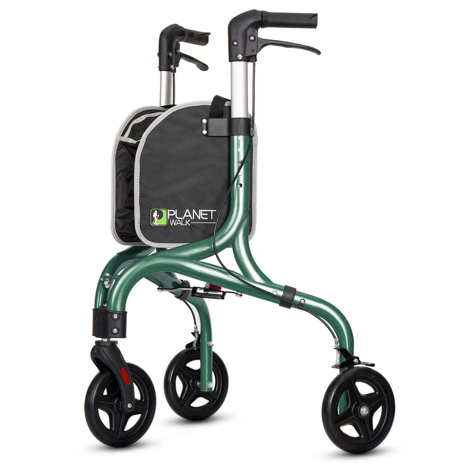 3 Wheel Rollator Walkers for Seniors, Foldable Rollator with