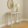 thumbnail image 1 of Now Furniture 46" Classic Console Table, Solid Wood Narrow Entryway Tables, Coastal White, 1 of 8