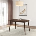 thumbnail image 1 of Plank+Beam 48" Mid Century Modern Dining Table, Solid Wood Kitchen & Dining Room Table for 4, Walnut, 1 of 7