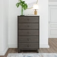 thumbnail image 1 of Plank+Beam Classic 5-Drawer Dresser, Clay, 1 of 8
