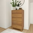 thumbnail image 1 of Plank+Beam Classic 5-Drawer Dresser, Pecan, 1 of 8