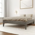 thumbnail image 1 of Plank+Beam Full Size Bed Frame, Solid Wood Adults Platform Bed, No Box Spring Needed, 1 of 10