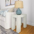 thumbnail image 1 of Plank+Beam Modern Solid Wood Rectangular Side Table for Living Room, 25" End Table, 1 of 10